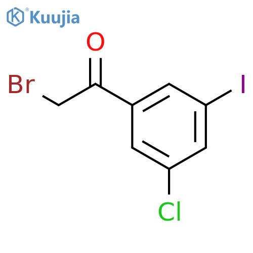 3-Chloro-5-iodophenacyl bromide structure