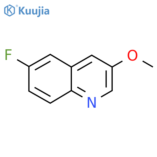 6-Fluoro-3-methoxyquinoline structure