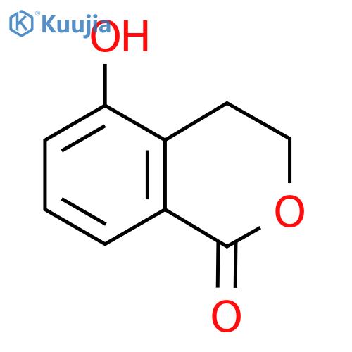 5-Hydroxy-3,4-dihydroisochromen-1-one structure