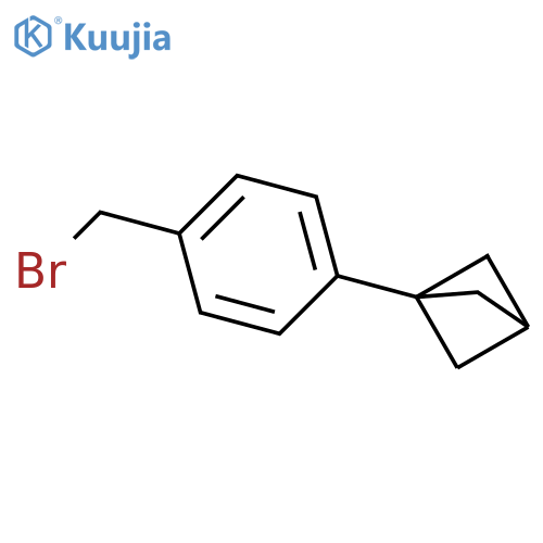 1-(4-(Bromomethyl)phenyl)bicyclo[1.1.1]pentane structure