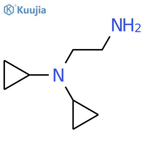 N1,N1-Dicyclopropylethane-1,2-diamine structure