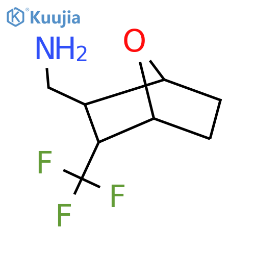 (3-(Trifluoromethyl)-7-oxabicyclo[2.2.1]heptan-2-yl)methanamine structure