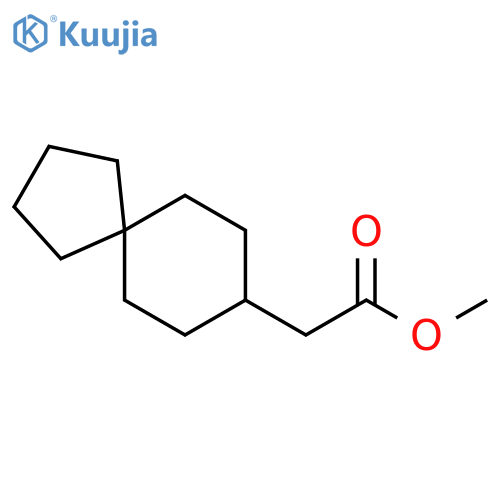Spiro[4.5]decane-8-acetic acid, methyl ester structure