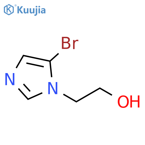 1H-Imidazole-1-ethanol, 5-bromo- structure
