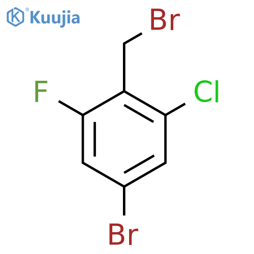 2-Fluoro-4-bromo-6-chlorobenzyl bromide structure