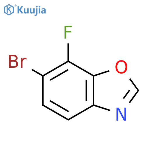 6-Bromo-7-fluorobenzo[d]oxazole structure