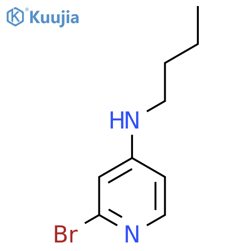 4-Pyridinamine, 2-bromo-N-butyl- structure