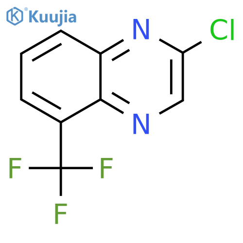 2-Chloro-5-(trifluoromethyl)quinoxaline structure