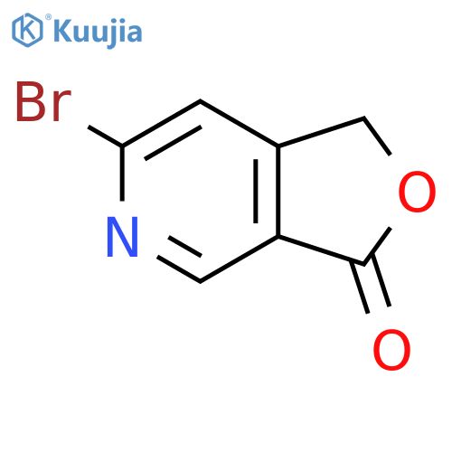 6-bromo-1H-furo[3,4-c]pyridin-3-one structure