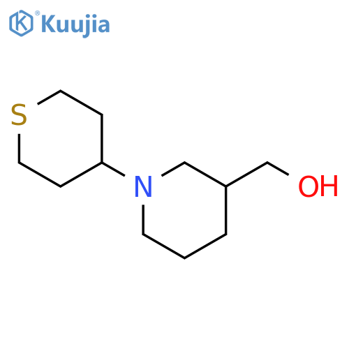 [1-(thian-4-yl)piperidin-3-yl]methanol structure