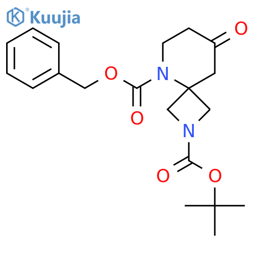 5-Benzyl 2-tert-butyl 8-oxo-2,5-diazaspiro[3.5]nonane-2,5-dicarboxylate structure
