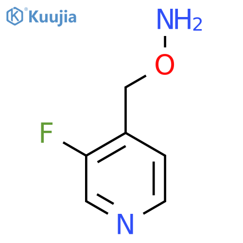 O-[(3-Fluoro-4-pyridyl)methyl]hydroxylamine structure