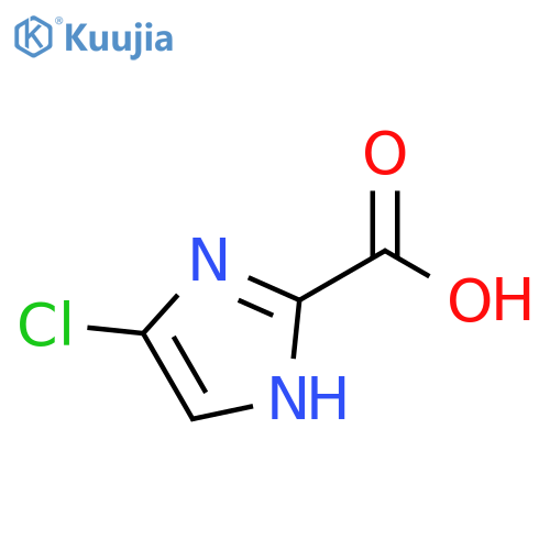 4-Chloro-1H-imidazole-2-carboxylic acid structure
