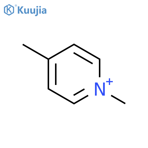 Pyridinium, 1,4-dimethyl- structure