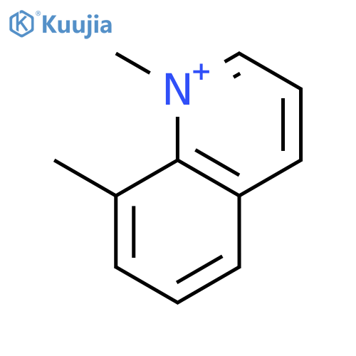 Quinolinium, 1,8-dimethyl- structure