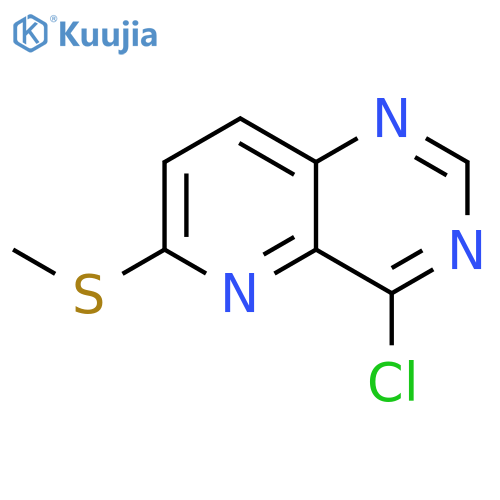 4-chloro-6-methylsulfanylpyrido[3,2-d]pyrimidine structure