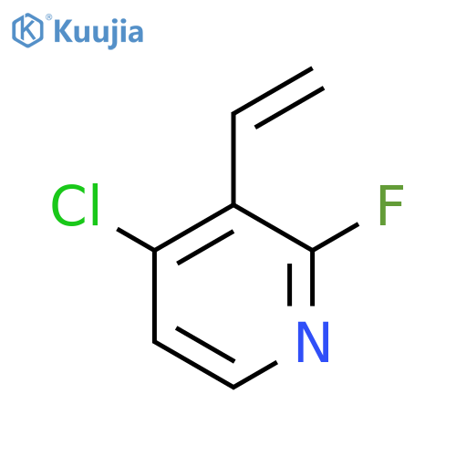 4-Chloro-3-ethenyl-2-fluoropyridine structure