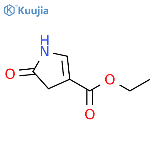 1H-Pyrrole-3-carboxylic acid, 4,5-dihydro-5-oxo-, ethyl ester structure