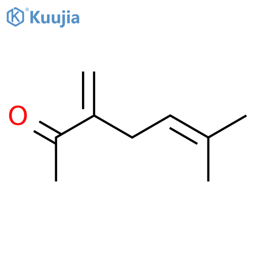 5-Hepten-2-one,6-methyl-3-methylene- structure