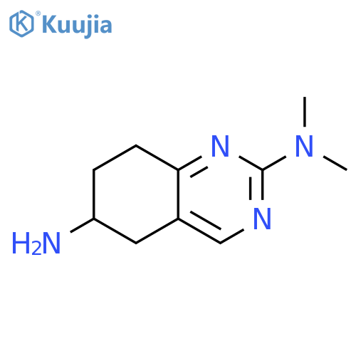 N2,N2-dimethyl-5,6,7,8-tetrahydroquinazoline-2,6-
diamine structure