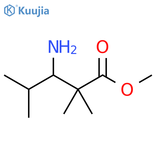 METHYL 3-AMINO-2,2,4-TRIMETHYLPENTANOATE structure