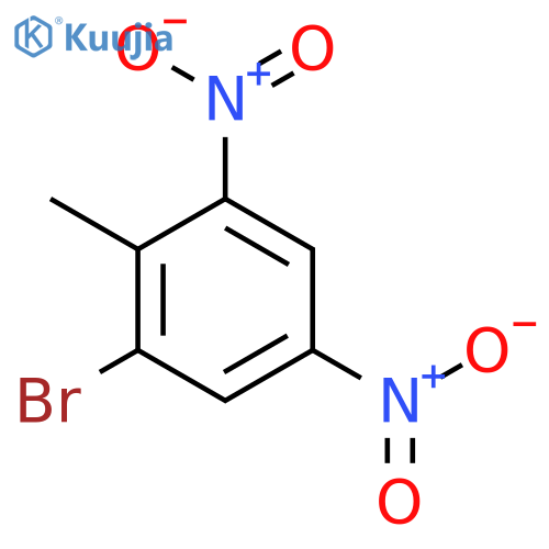 1-Bromo-2-methyl-3,5-dinitrobenzene structure