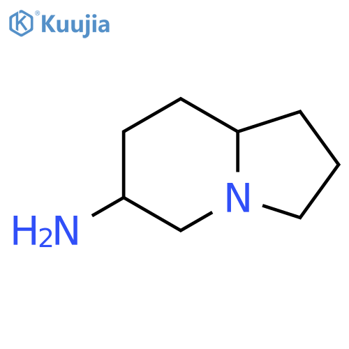1,2,3,5,6,7,8,8a-octahydroindolizin-6-amine structure