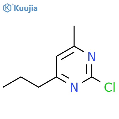 2-Chloro-4-methyl-6-propylpyrimidine structure