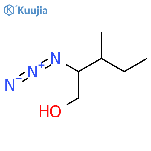 2-Azido-3-methylpentan-1-ol structure