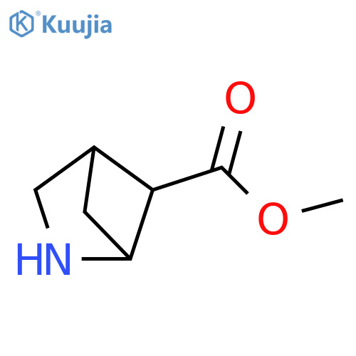 2-Azabicyclo[2.1.1]hexane-5-carboxylic acid, methyl ester structure