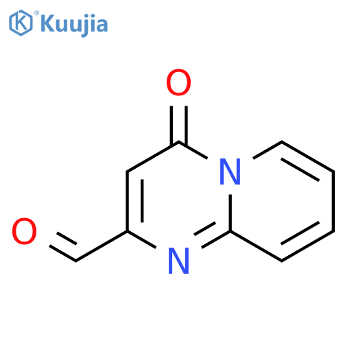 4-oxo-4H-pyrido[1,2-a]pyrimidine-2-carbaldehyde structure