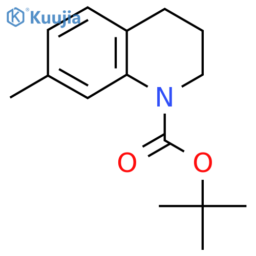 tert-Butyl 7-methyl-3,4-dihydroquinoline-1(2H)-carboxylate structure