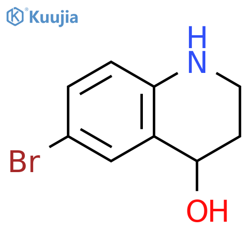 6-bromo-1,2,3,4-tetrahydroquinolin-4-ol structure