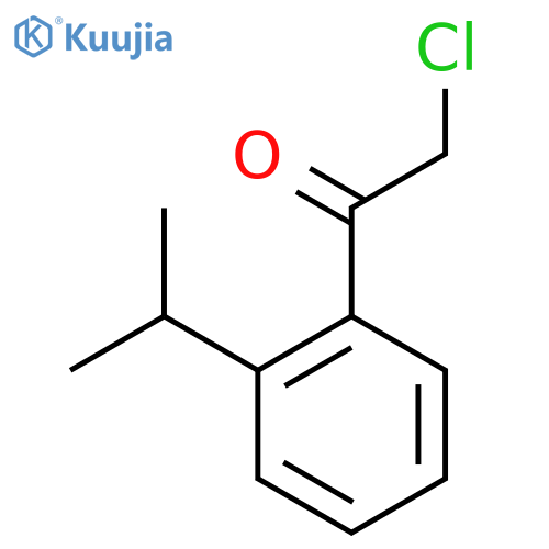 2-Chloro-1-(2-isopropylphenyl)ethanone structure
