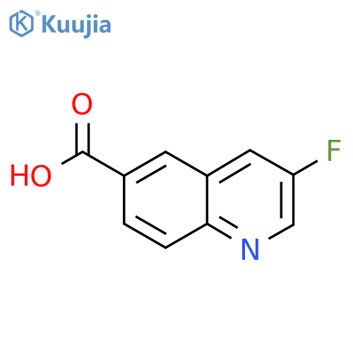 3-Fluoroquinoline-6-carboxylic acid structure