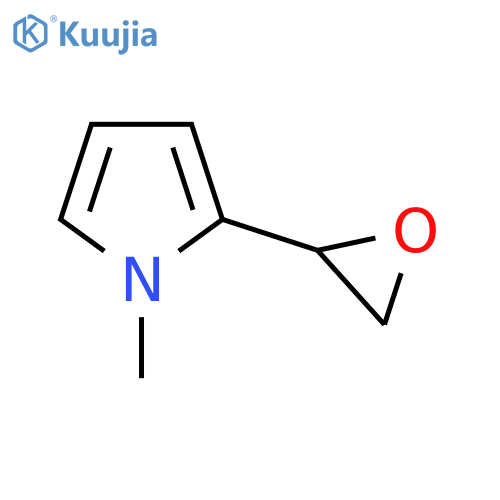 1-methyl-2-(oxiran-2-yl)-1H-pyrrole structure