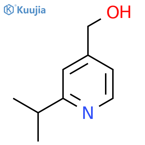 (2-Isopropylpyridin-4-yl)methanol structure
