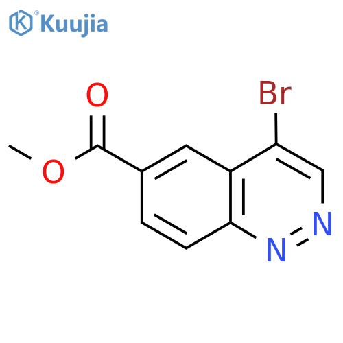 Methyl 4-bromocinnoline-6-carboxylate structure