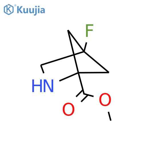 Methyl 4-fluoro-2-azabicyclo[2.1.1]hexane-1-carboxylate structure