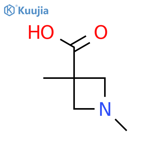 1,3-Dimethyl-3-azetidinecarboxylic acid structure