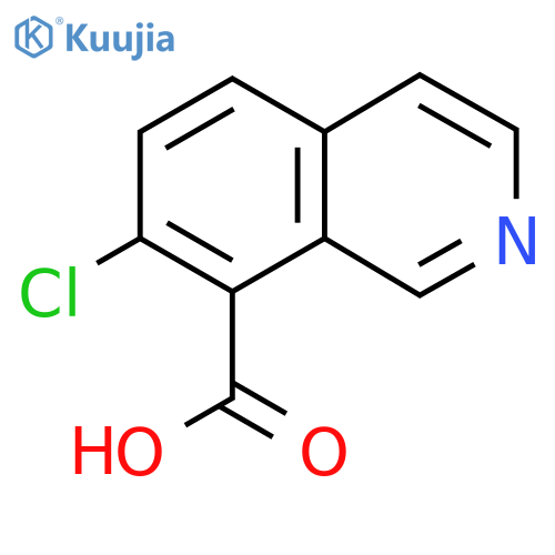 7-chloroisoquinoline-8-carboxylic acid structure