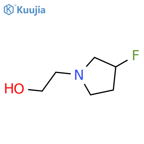 2-(3-Fluoropyrrolidin-1-yl)ethan-1-ol structure