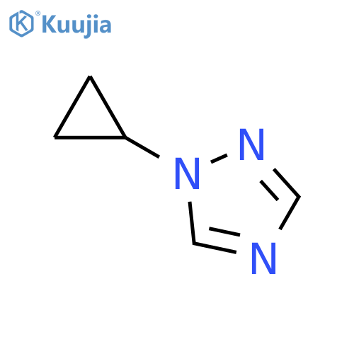 1H-1,2,4-Triazole, 1-cyclopropyl- structure