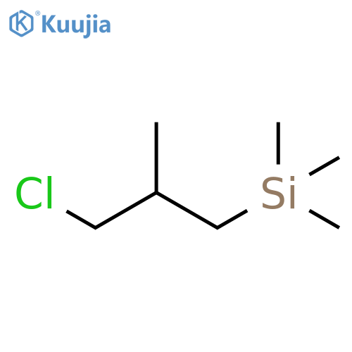 Silane, (3-chloro-2-methylpropyl)trimethyl- structure