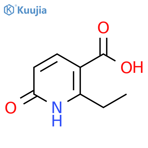 2-Ethyl-6-hydroxynicotinic acid structure