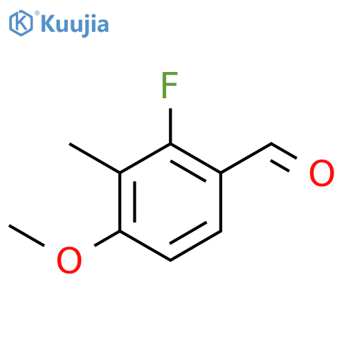 2-Fluoro-4-methoxy-3-methyl-benzaldehyde structure