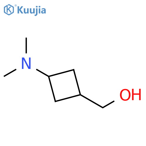 [3-(dimethylamino)cyclobutyl]methanol structure