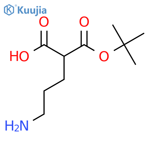 Boc-5-amino valeric acid structure