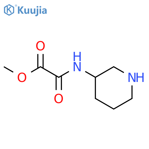 Methyl [(piperidin-3-yl)carbamoyl]formate structure