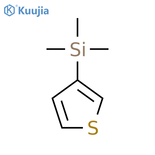 Silane, trimethyl-3-thienyl- structure